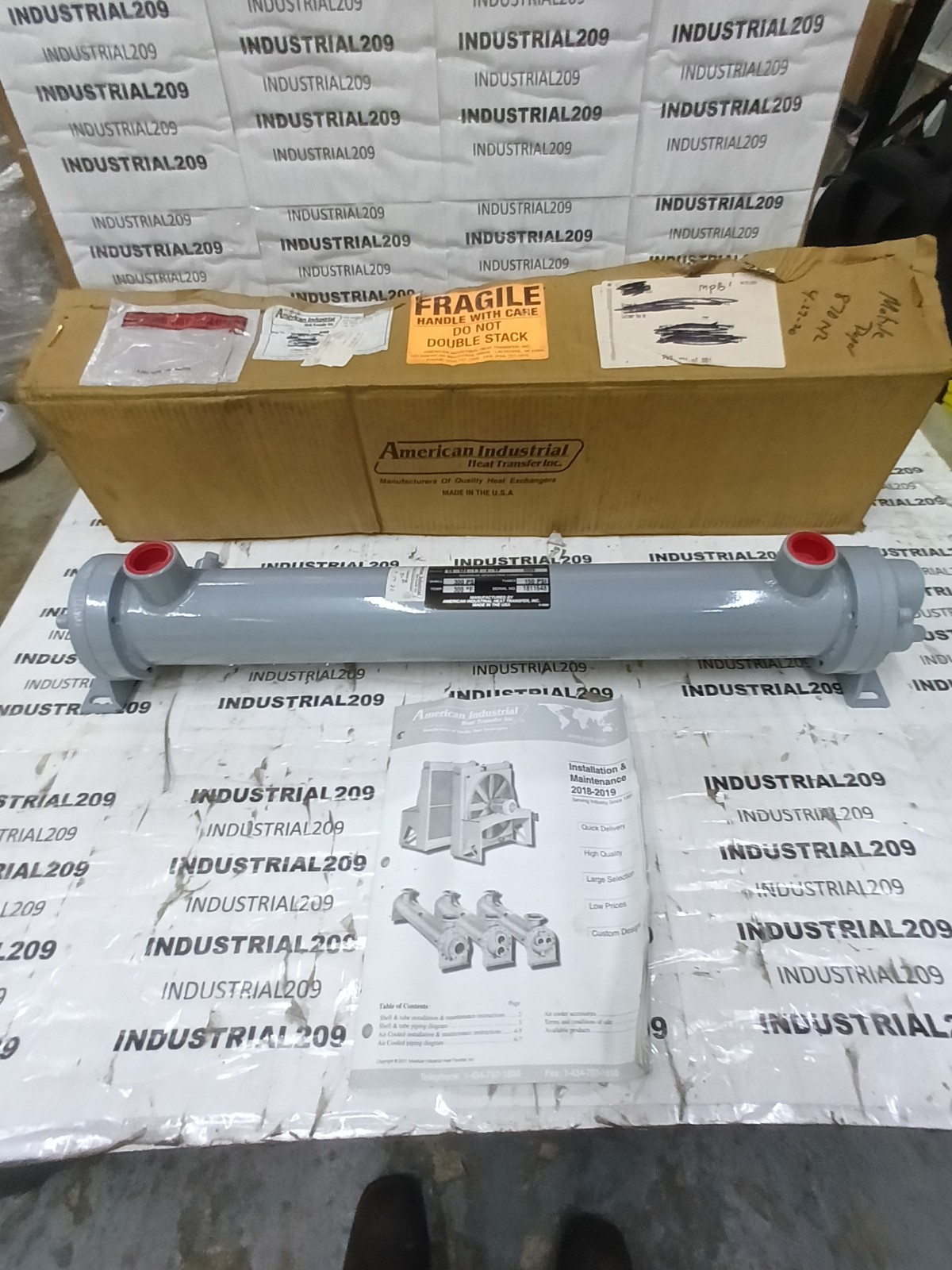 AMERICAN INDUSTRIAL CS-624-1.3-4-TP HEAT EXCHANGER