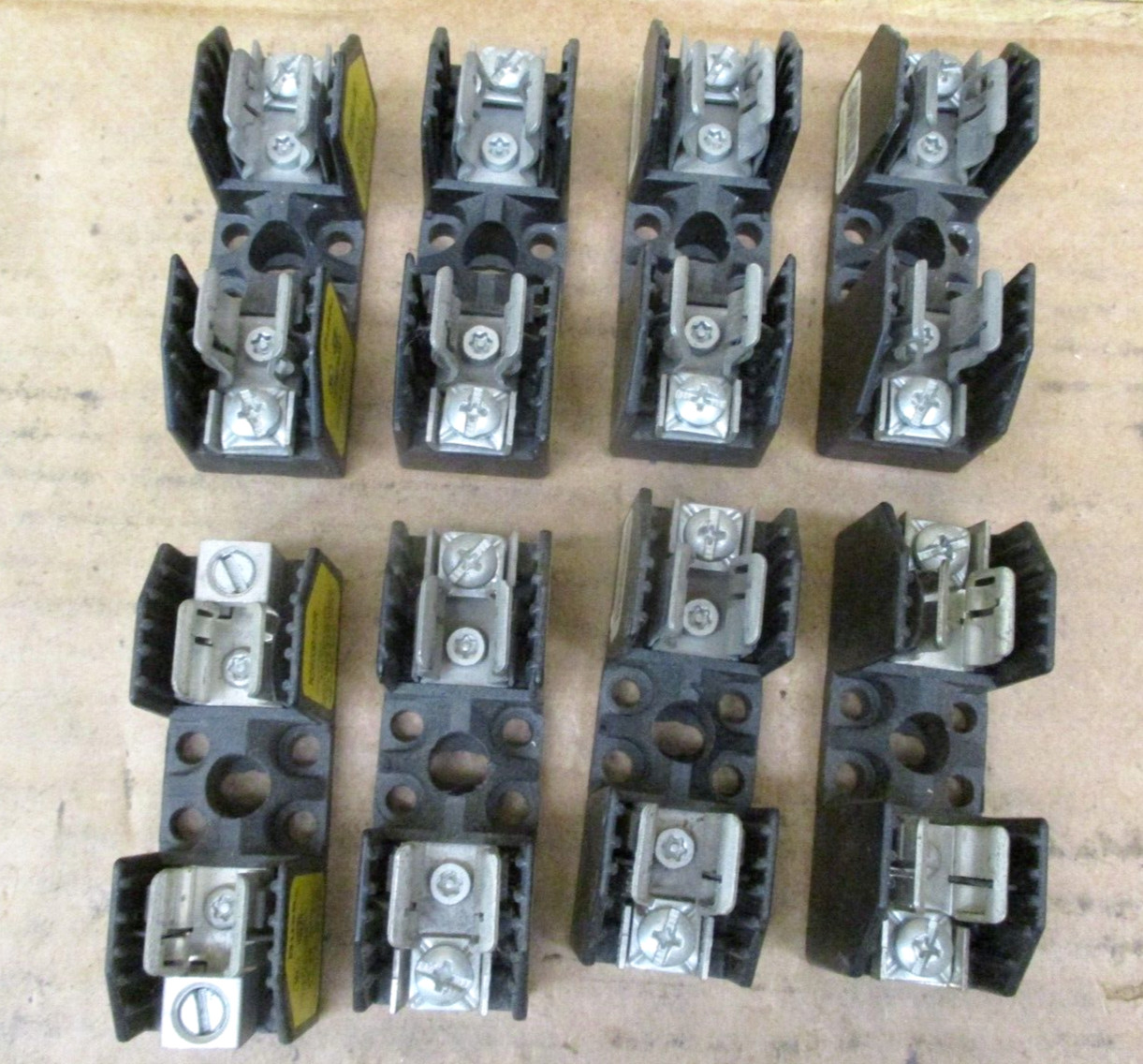 Buss R25030-1PR Edison HRCI-R Fuse Holders Lot of 8 Pieces 49992HM