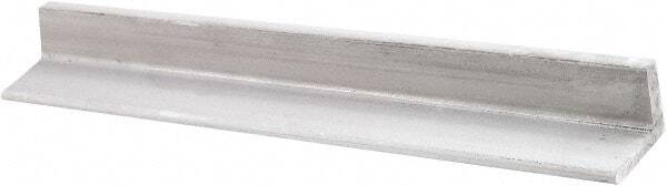 1/4 Inch Thick x 3 Inch Wide, Aluminum Solid Angle 96 Inch Long, Alloy 6061