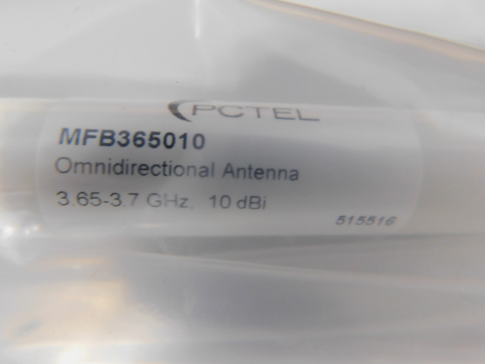 PCTEL/Maxrad Max-MFB365010 Fiberglass Omni Antenna 3.65-3.70 GHz 10dBi