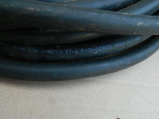 Carol 3/C 12 AWG ( 3.31 mm2) 90C (UL) water resistant CABLE 33 feet NEW