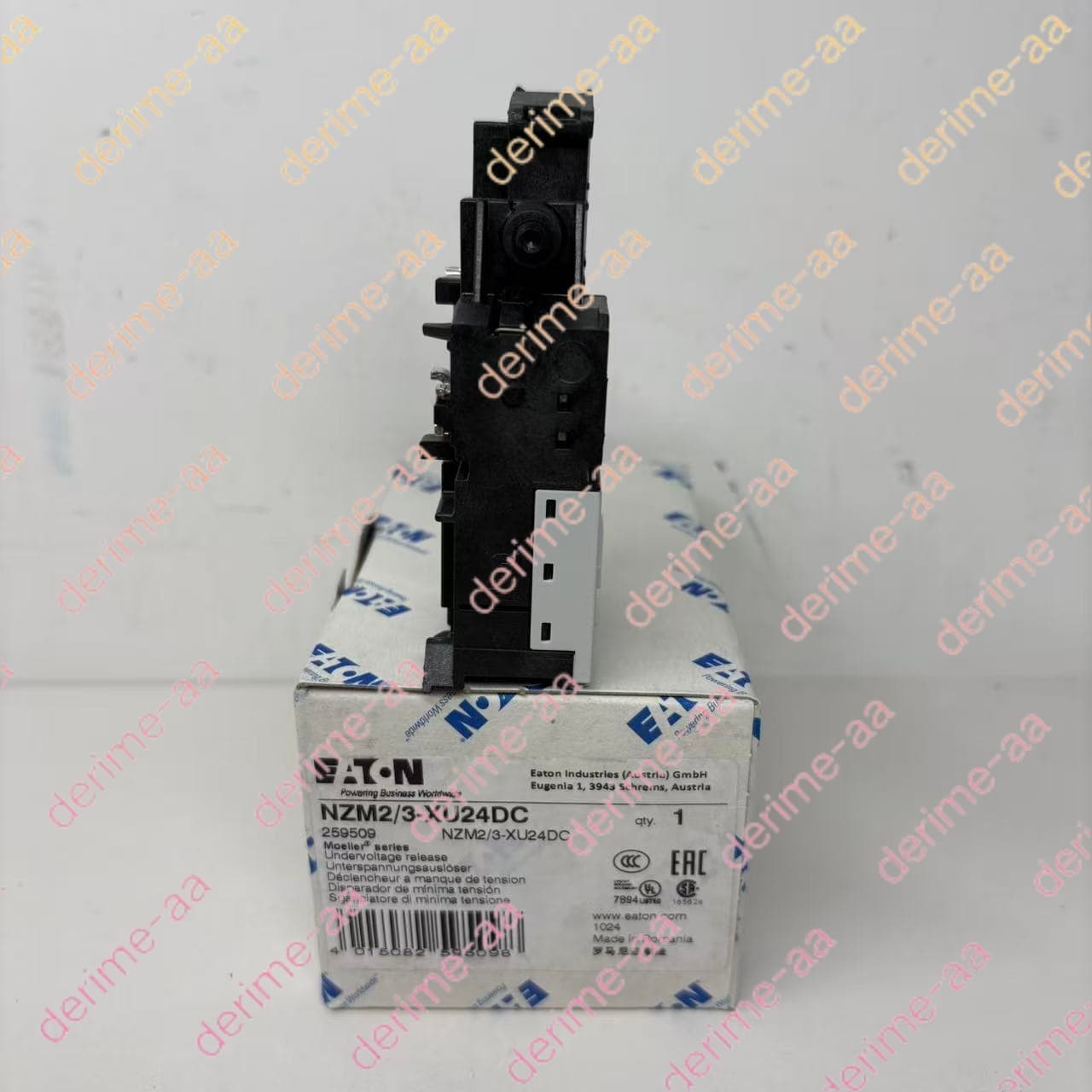 Eaton NZM2/3-XU24DC Undervoltage Release NZM2-3-XU24DC#1pcs new in box
