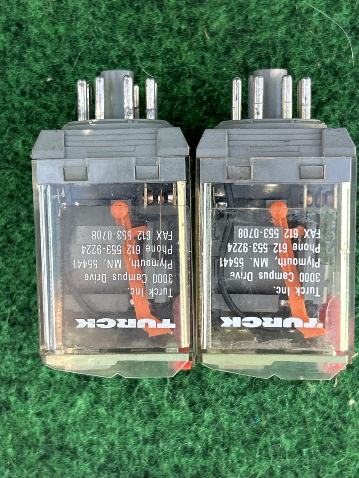 Lot of 2 Turck C2-A20X Relay 10A 380V AC1 120/240VAC 47553LR Industrial