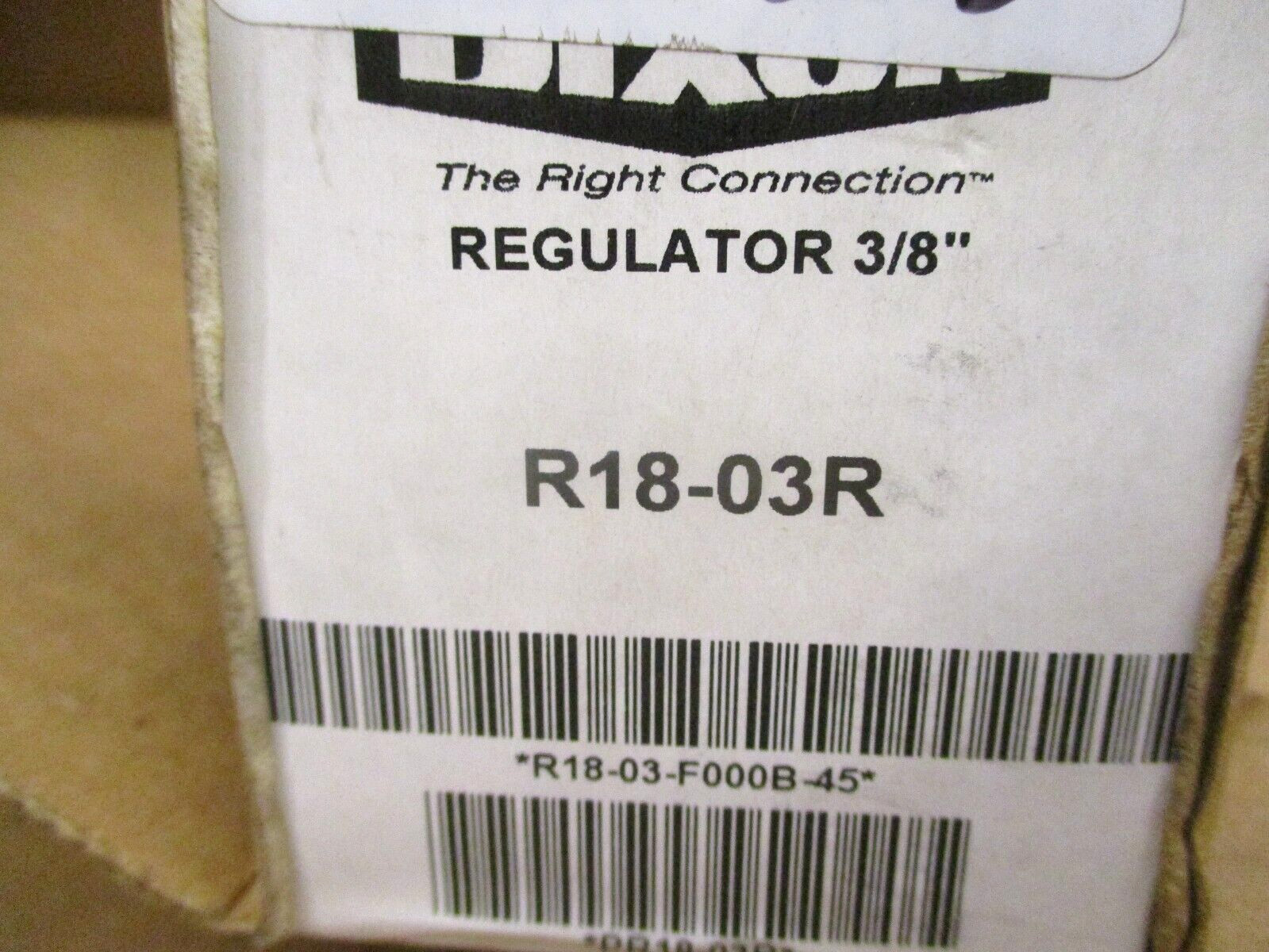 Dixon R18-03R 3/8″ Regulator 0-125 psig Range 49625HI