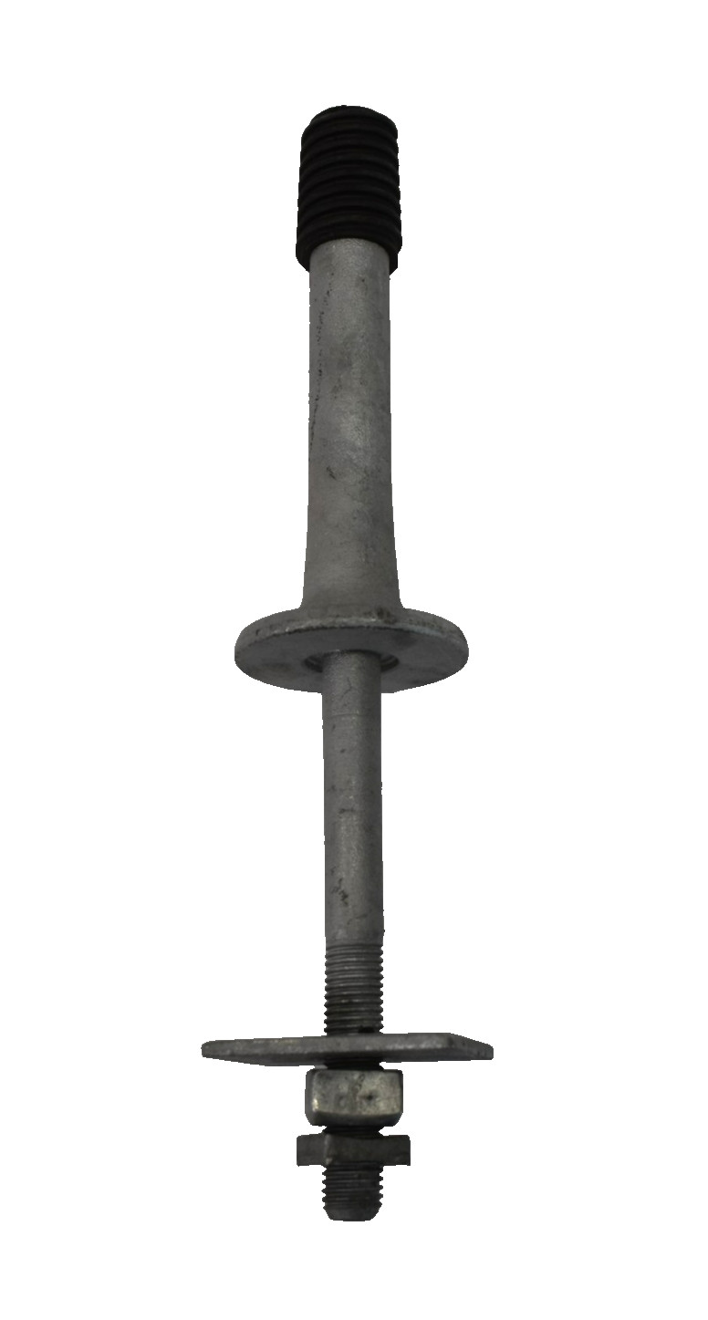 Hubbell Crossarm Insulator Pin 1″ Nylon Thread 6″ Shaft x 14-1/2″ OAL 3/4″ Shank