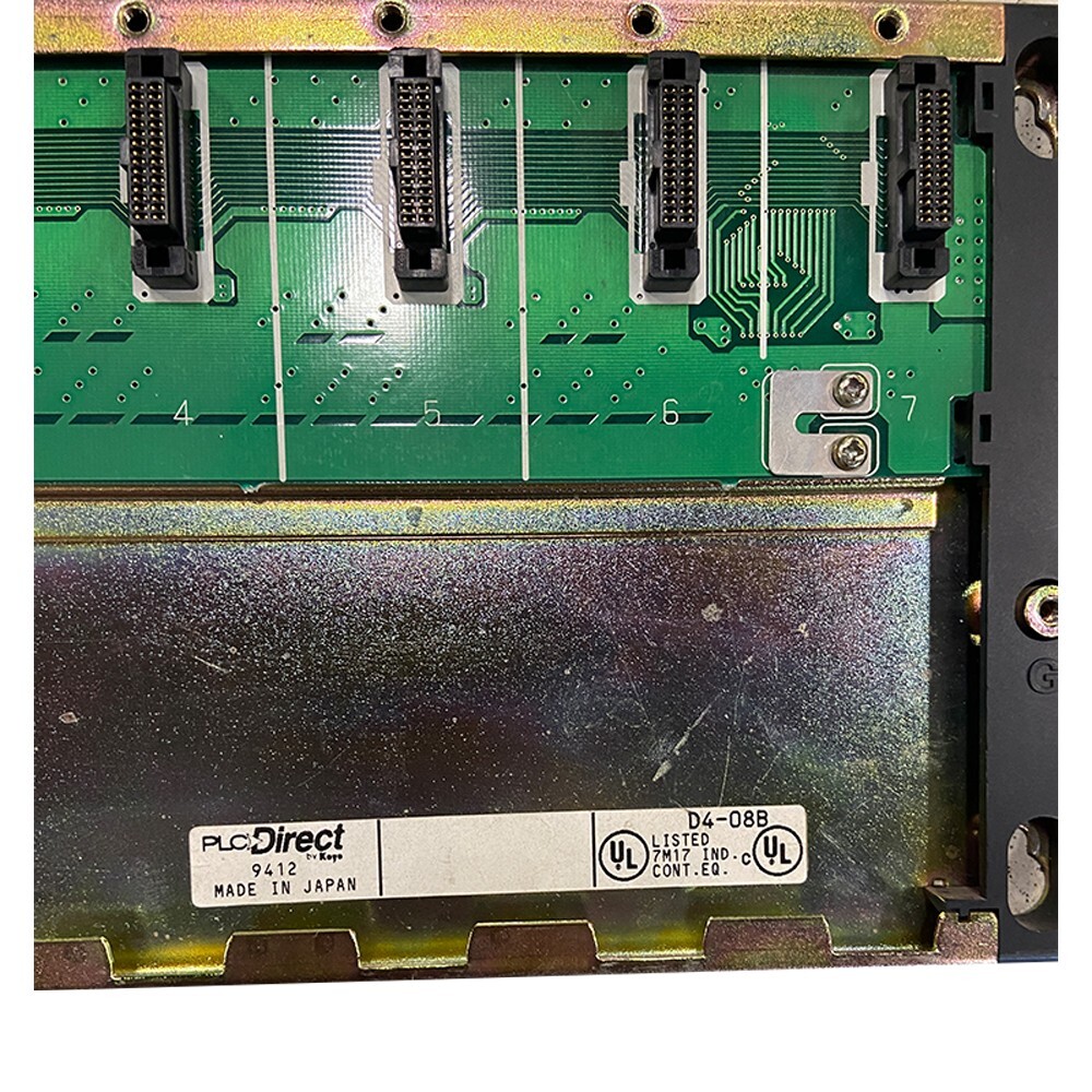 PLC DIRECT U-08B Slot Rack D4-08B