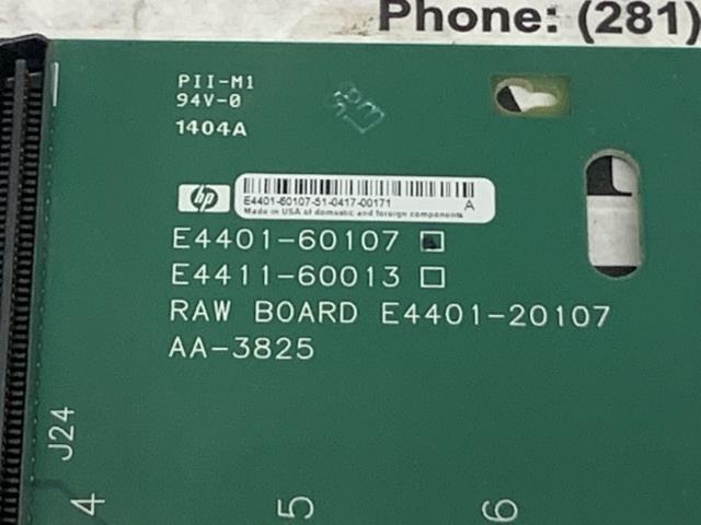 Hewlet Packard Raw Board Assembly – E4401-60107 w/Warranty