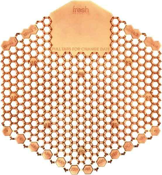 Pack of 10 PRO-SOURCE Urinal Screens: Orange, Mango Scented