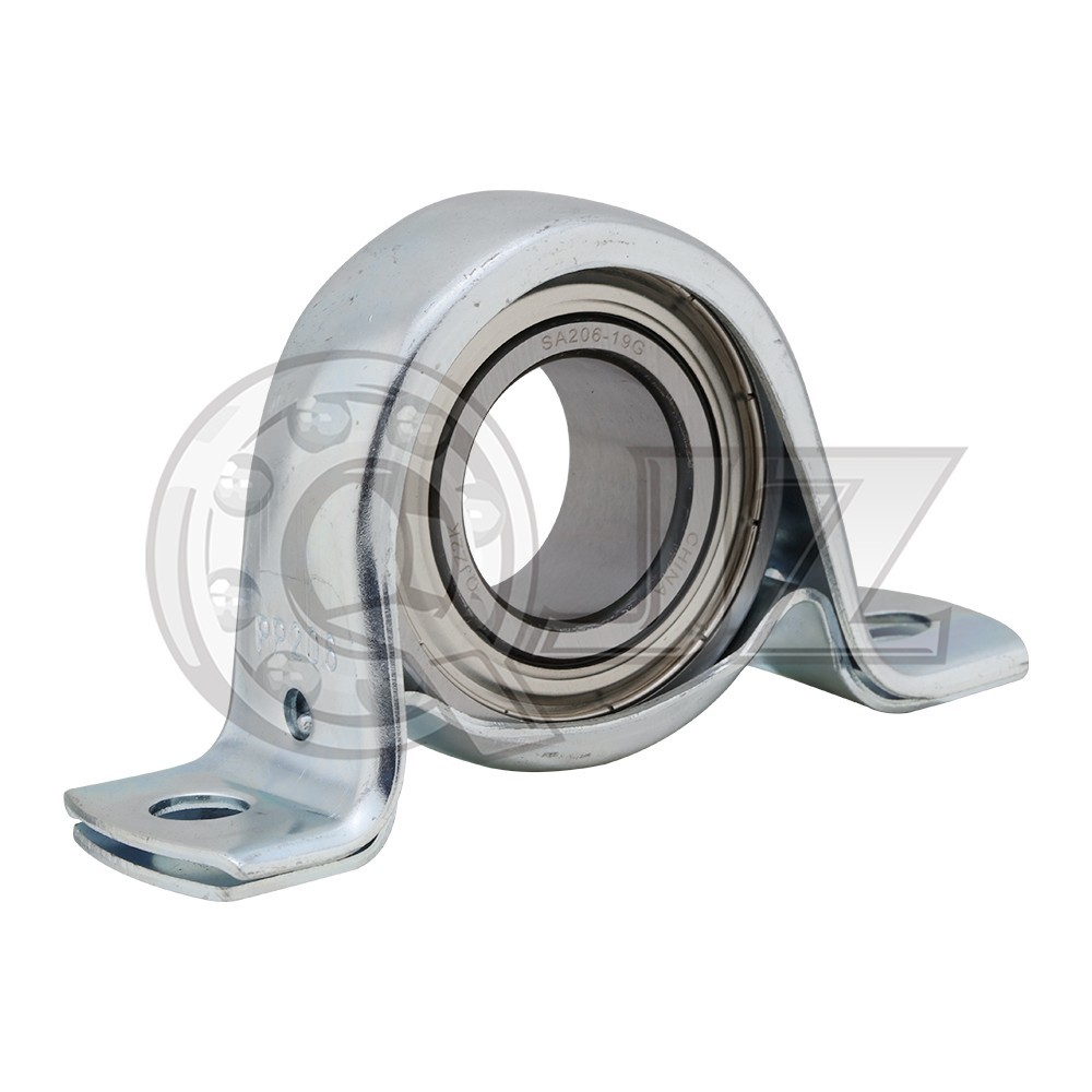 [Qty.1] SAPP206-19G 2-Bolt Pressed Steel Housing Locking Collar, 1-3/16 in Bore