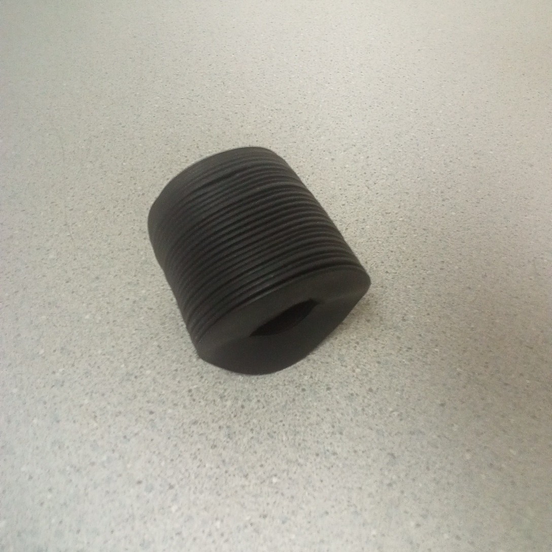 Universal Black Rubber Flexible Bellow, 3/4″ In. Dia. 1-1/2″ Resting Leng.