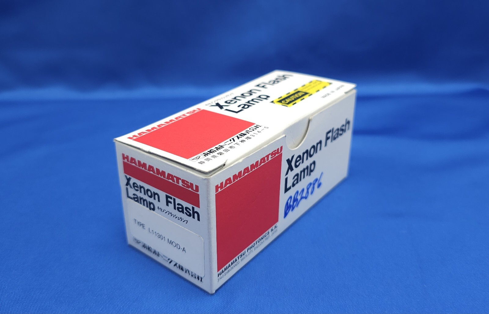 HAMAMATSU TYPE L11301 MOD-A XENON FLASH LAMP *NEW OPEN BOX* *NOS*