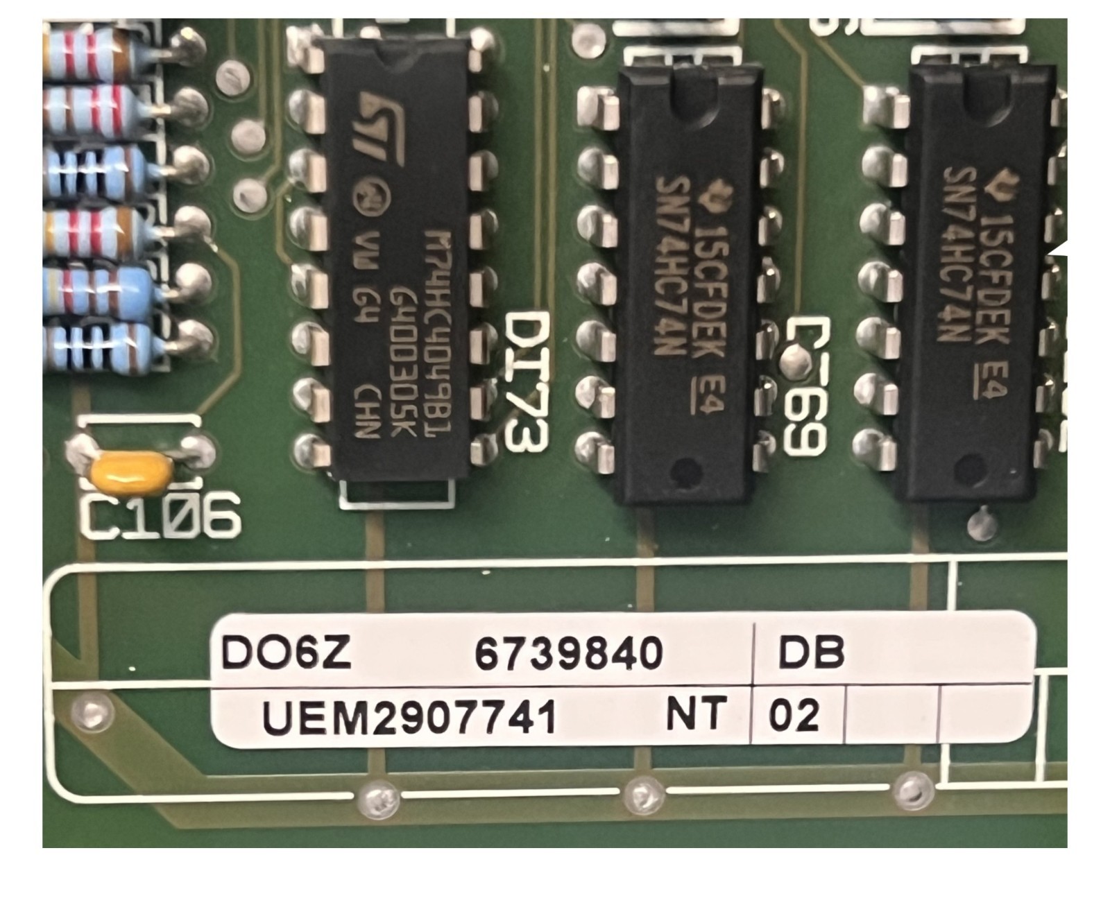 MGE 6740838 Rev 2 PCB CROZ_US Control Board – OEM UPS Replacement Board