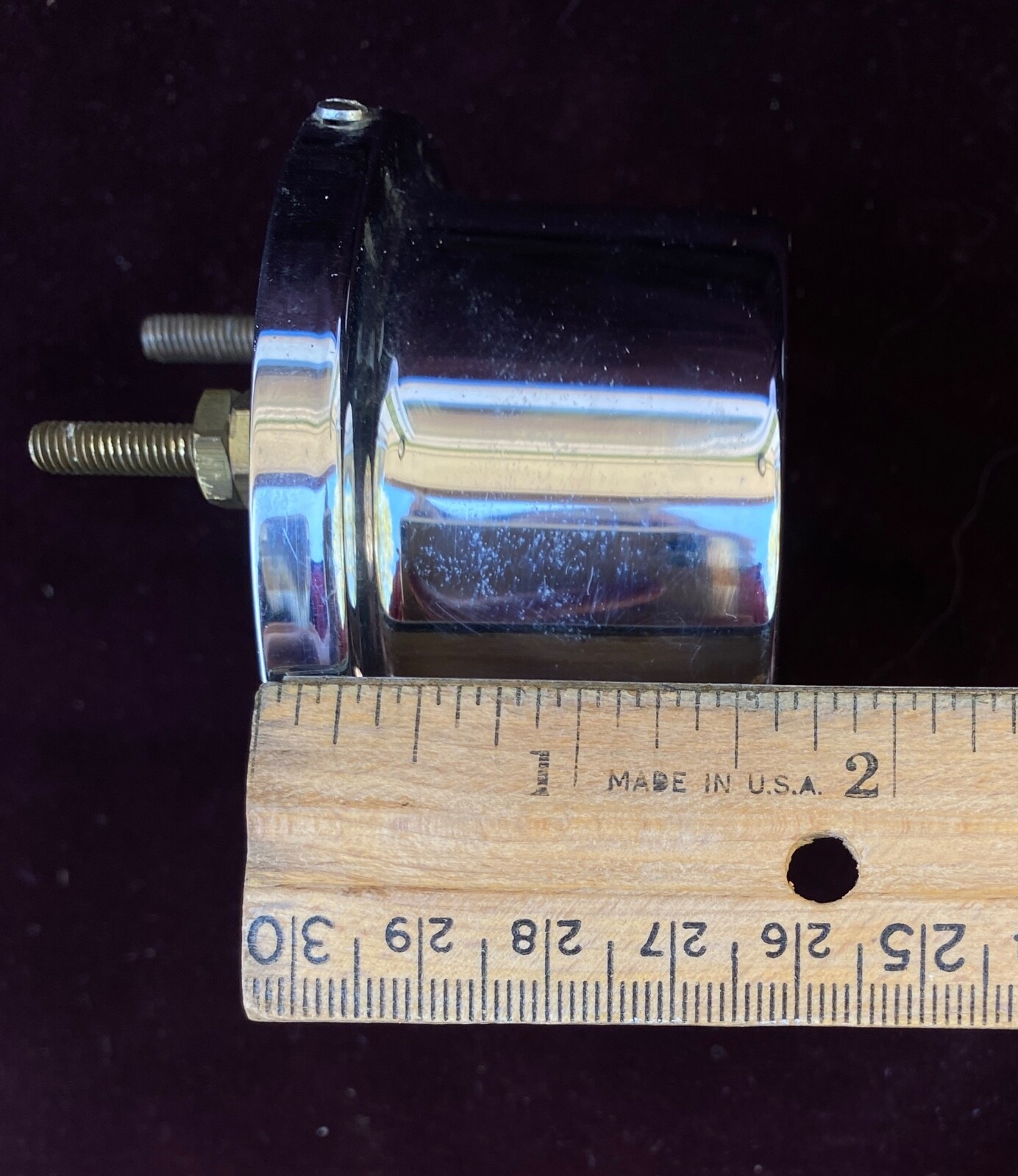 THERMO ELEC. MFG Co. 70-2000 Fahrenheit Centigrade Temperature Gauge Untested