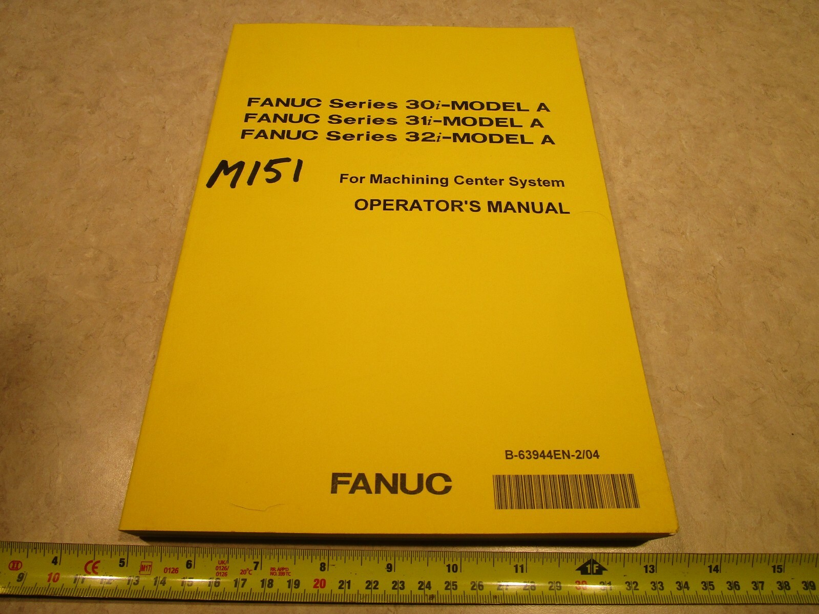 Fanuc B-63944EN-2/04 30i,31i,32i OPERATORS MANUEL, C0302