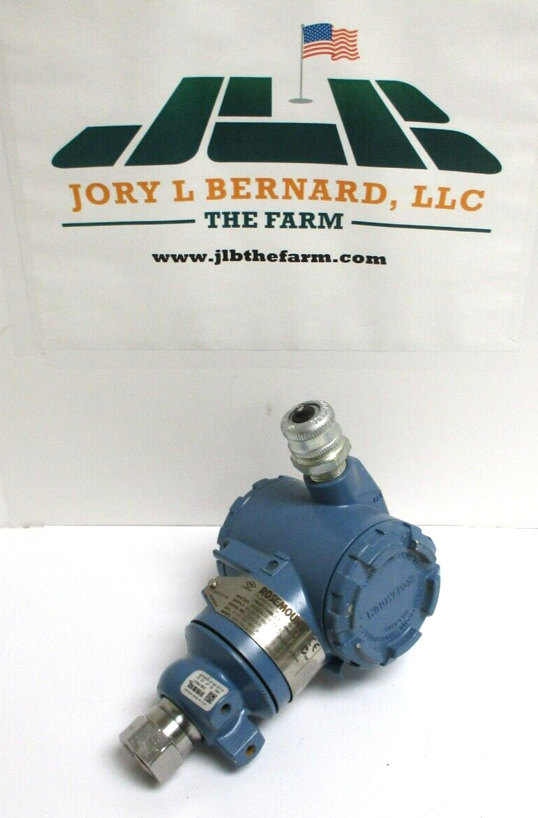 ROSEMOUNT , 3051TA1A2B31AB4I5V5A1927 , 1/2″ FNPT TRANSMITTER , SLIGHTLY USED