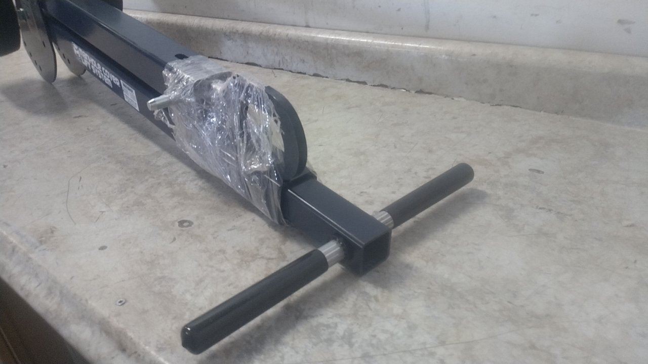 Mag-Mate MCL2000W12 400 Lb Capacity Black Steel Magnetic Lid Lifter Dolly
