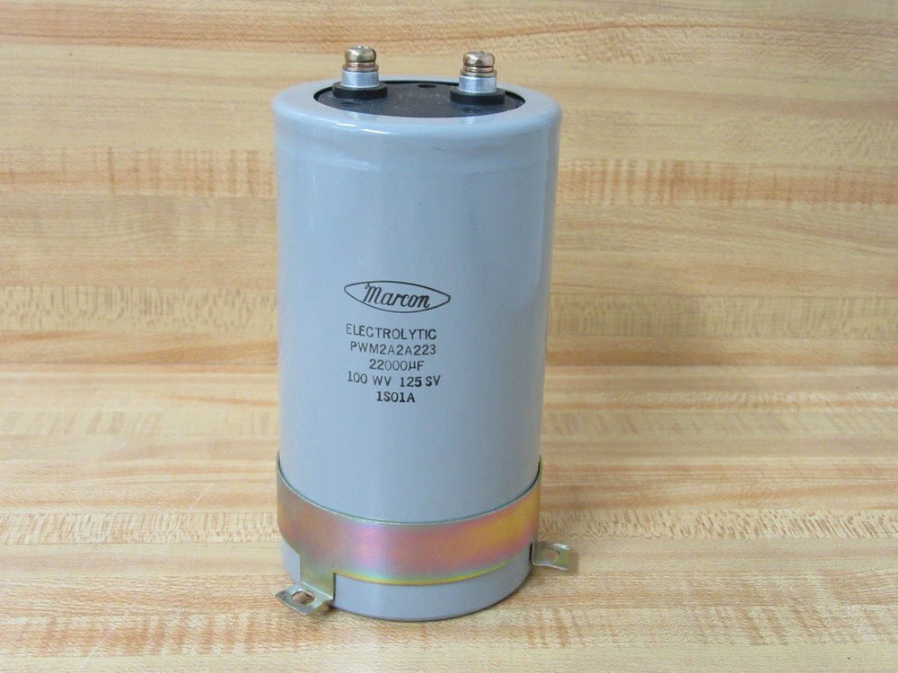 Marcon PWM2A2A223 Electrolytic Round Capacitor (Pack of 3)