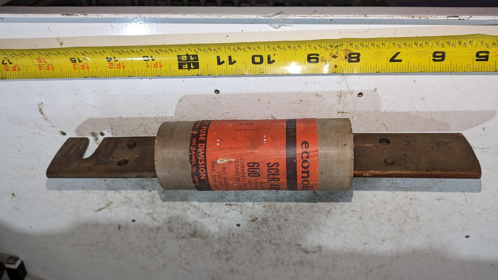 Econolim SCLR 400 RK1 Fuse 400A 600V AC 200kA RMS SYM