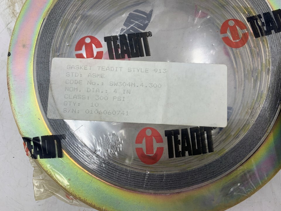 Teadit SW304M.4.300 Spiral Wound gasket style 913 4”