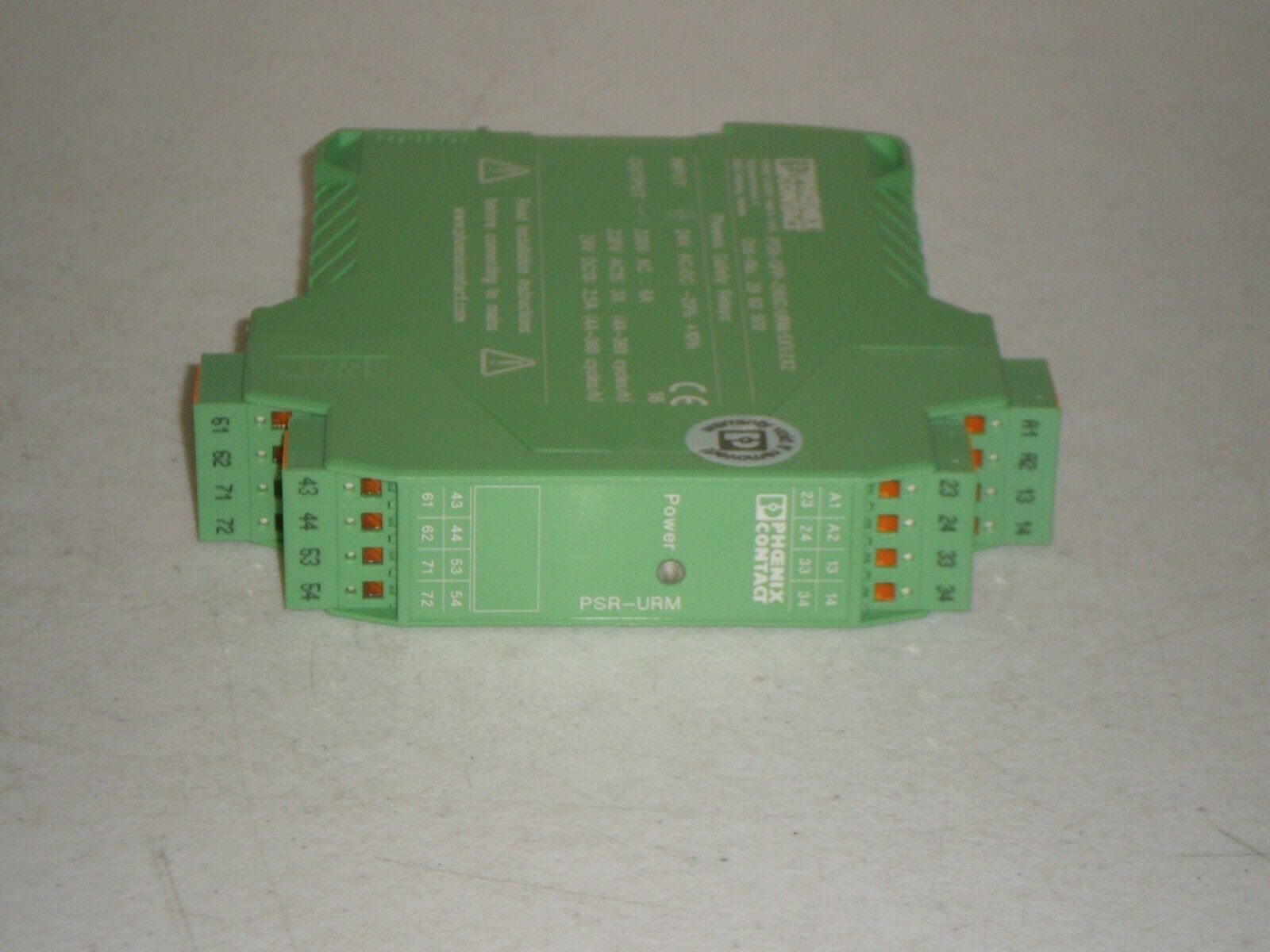 Phoenix Contact PSR-URM Safety Relay PSR-SPP-24UC/URM/5X1/2X2 Input: 24V AC/DC