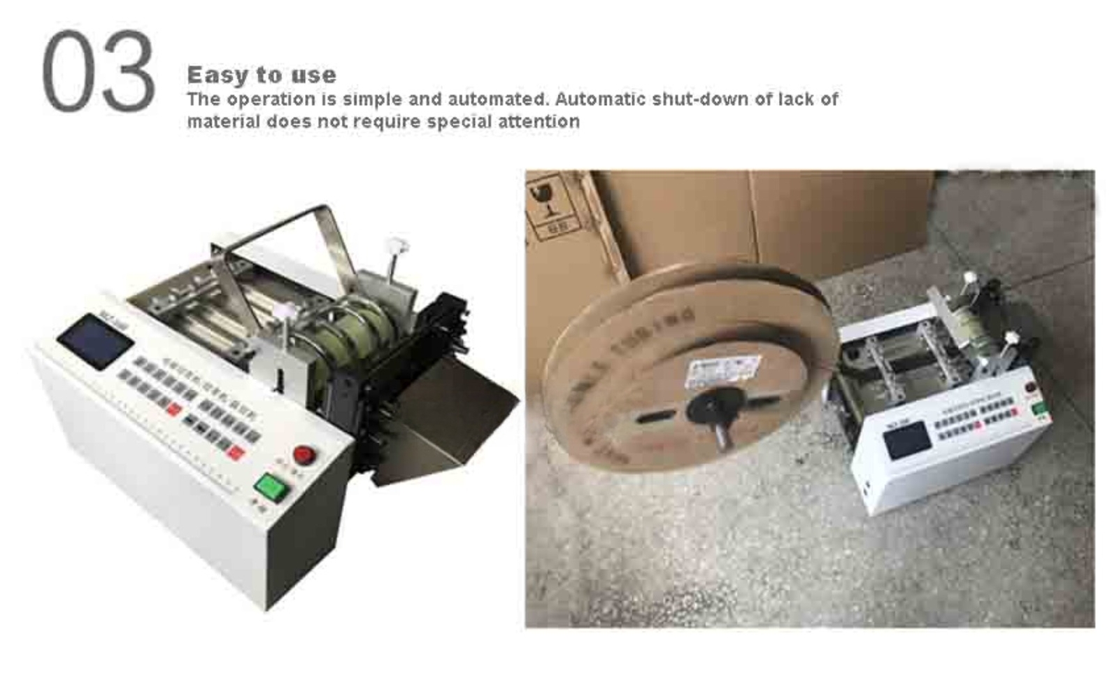 MZ-100AC Automatic Upper and Lower Blade Computerized Tape Cutting Machine