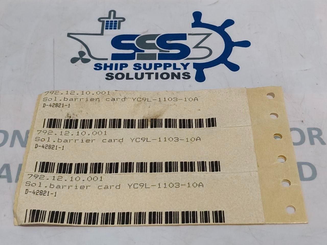 Yuken YC9L-1103-10A Sol Barrier PCB Card D-42821-1