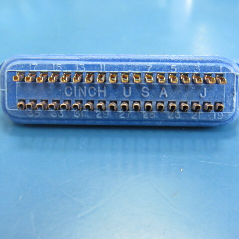 CINCH 57-30360 Qty of 3 per Lot TELECOM AND DATACOM CONNECTOR, 36 CONTACT(S), M