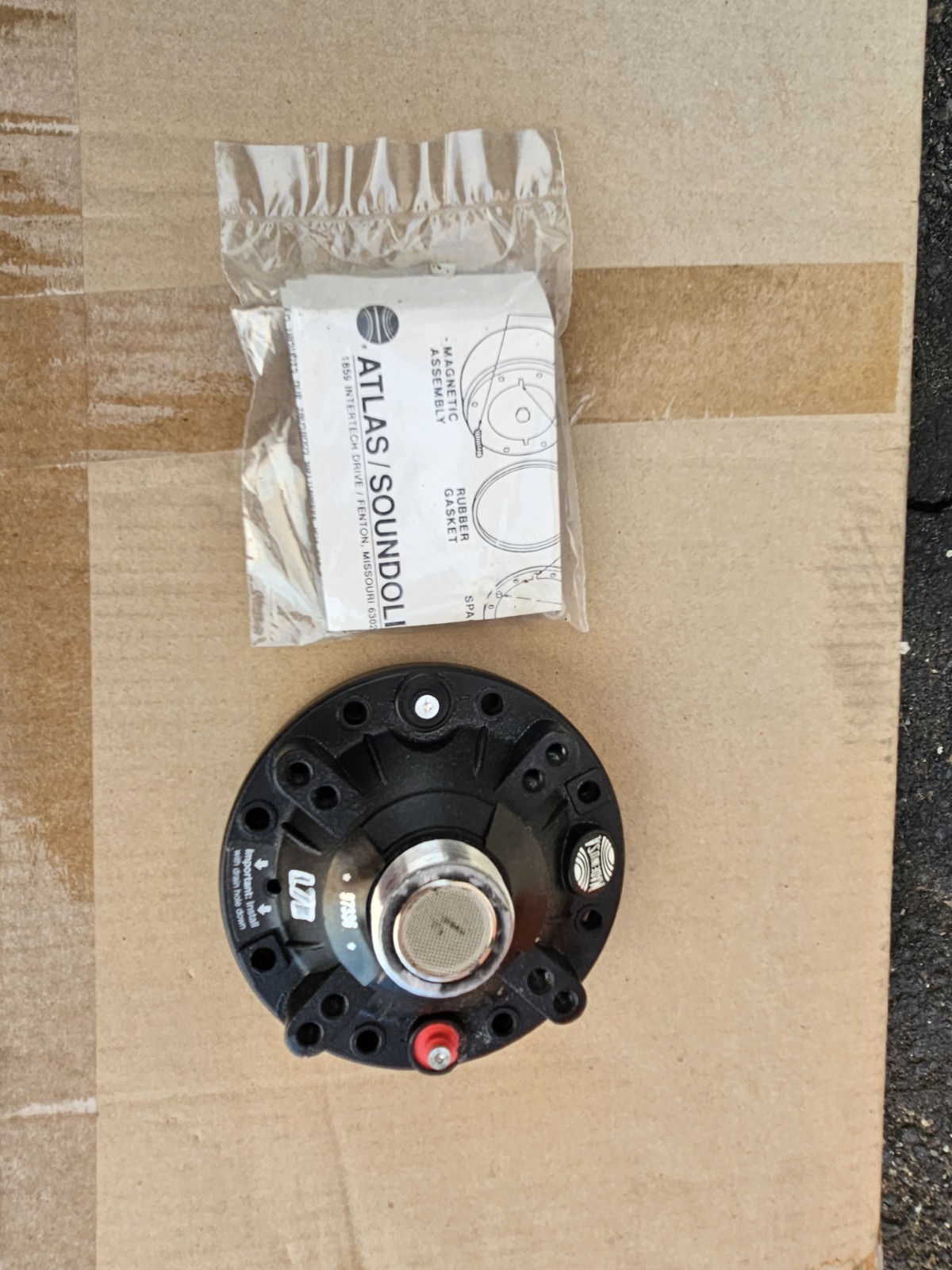 ATLAS Soundolier K-370A ADP SRN 11 M/100W Head Assy **SALE**
