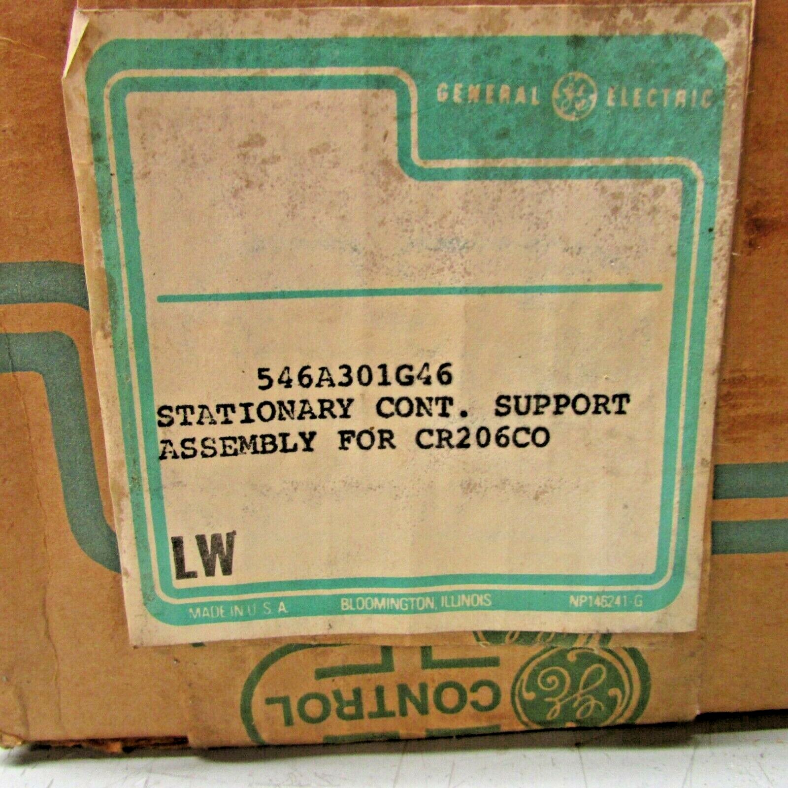 GE 546A301G46 Stationary Contact Support Assembly for CR206CO