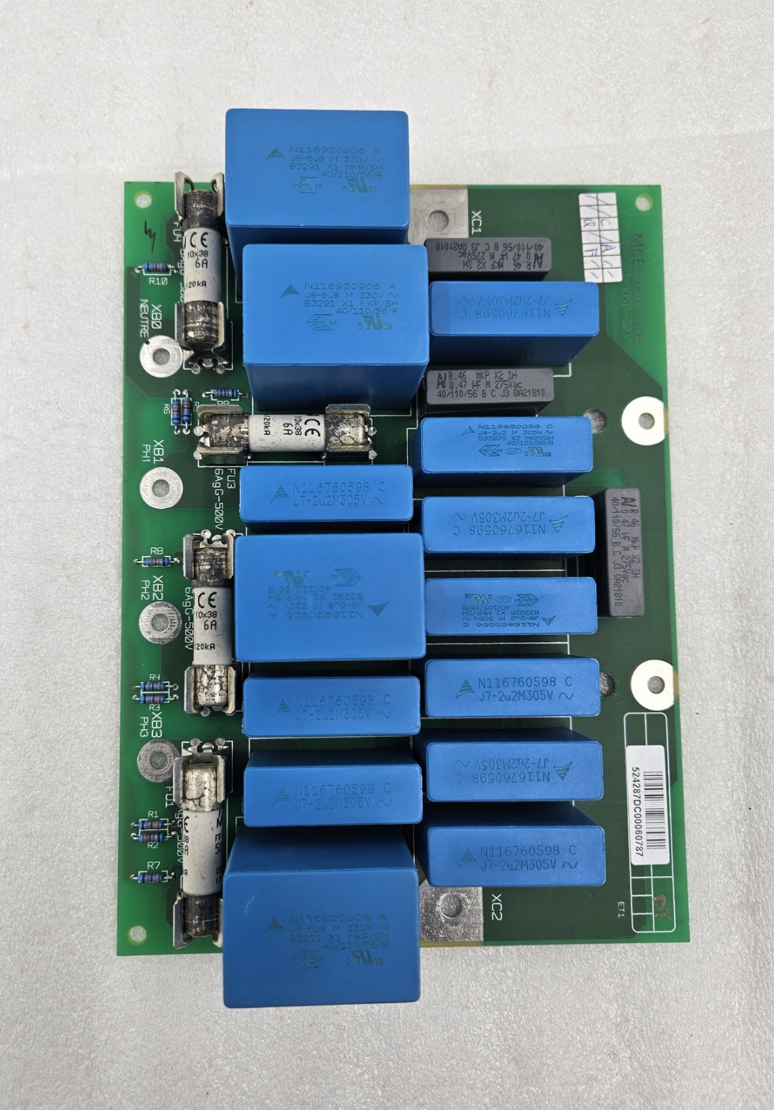 SCHNEIDER 0J-0P4287DC PCB ASSY FALE MGE CARTE FALE 34020143XD-1DA/2DA FAST SHIP