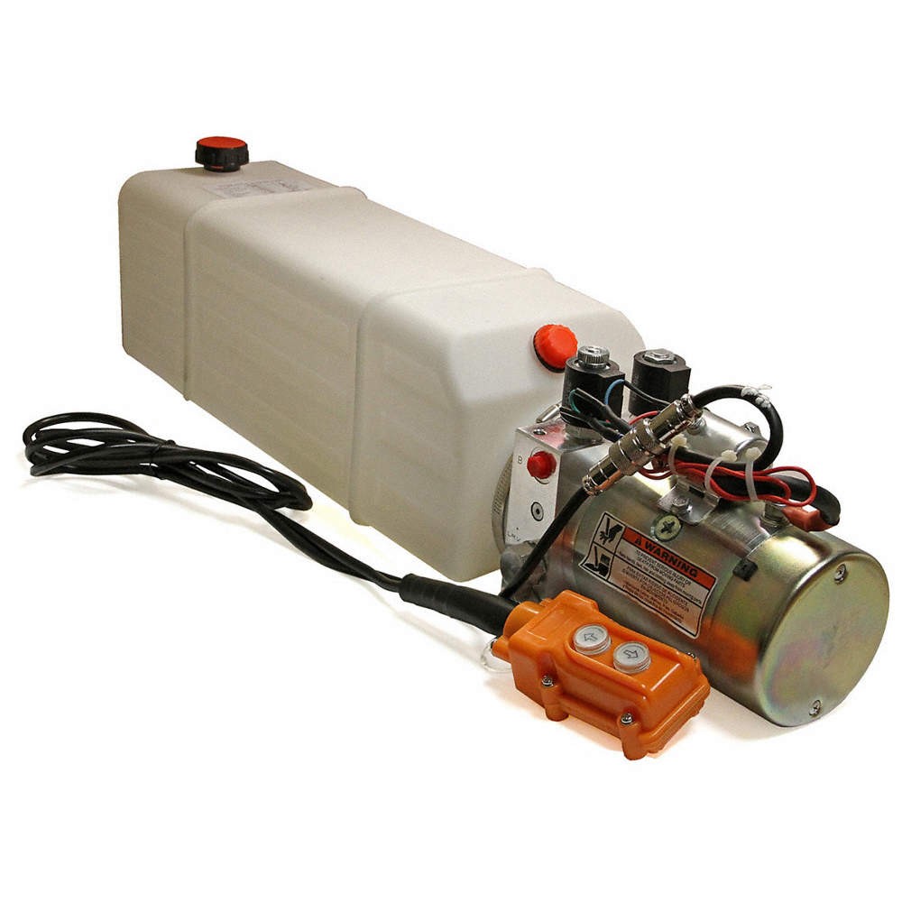 MAXIM 253147 HPU,1 Stage,3 gal.,1.6 HP,1.8 gpm,12VDC 35LP41