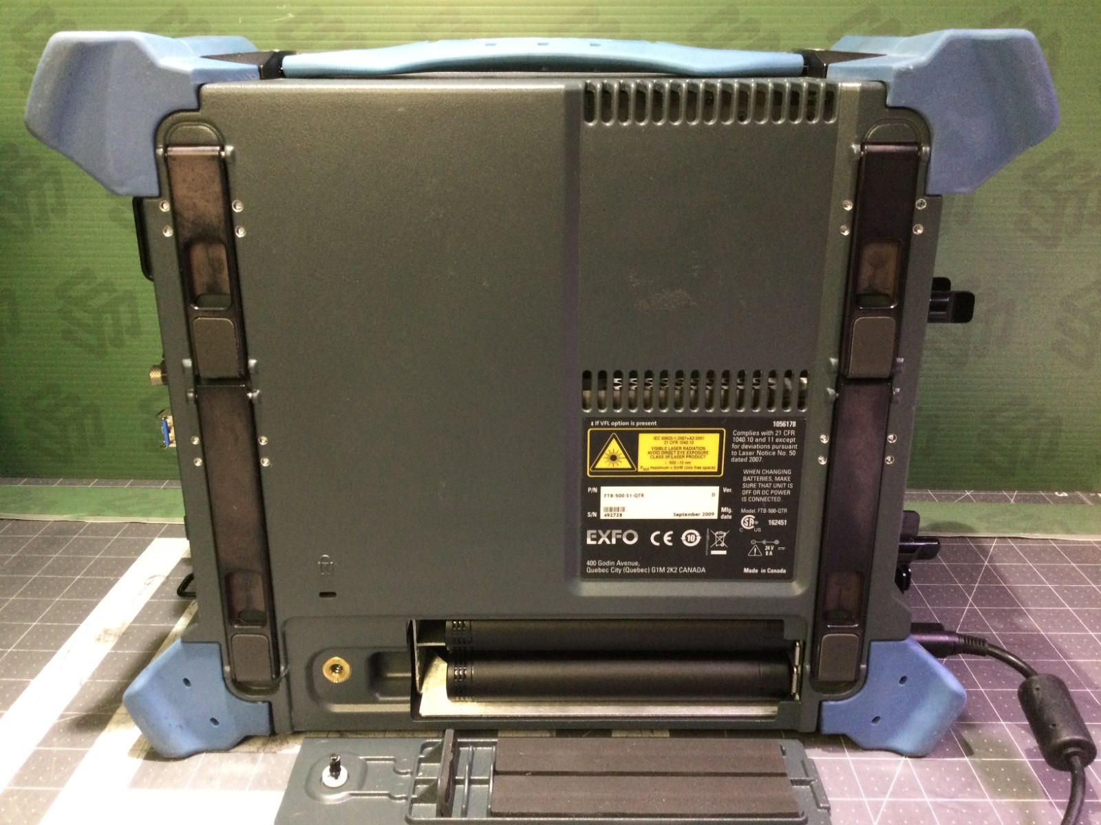 EXFO FTB-500-S1-QTR Portable Optical Network Test Platform w/ FTB-8510B Module