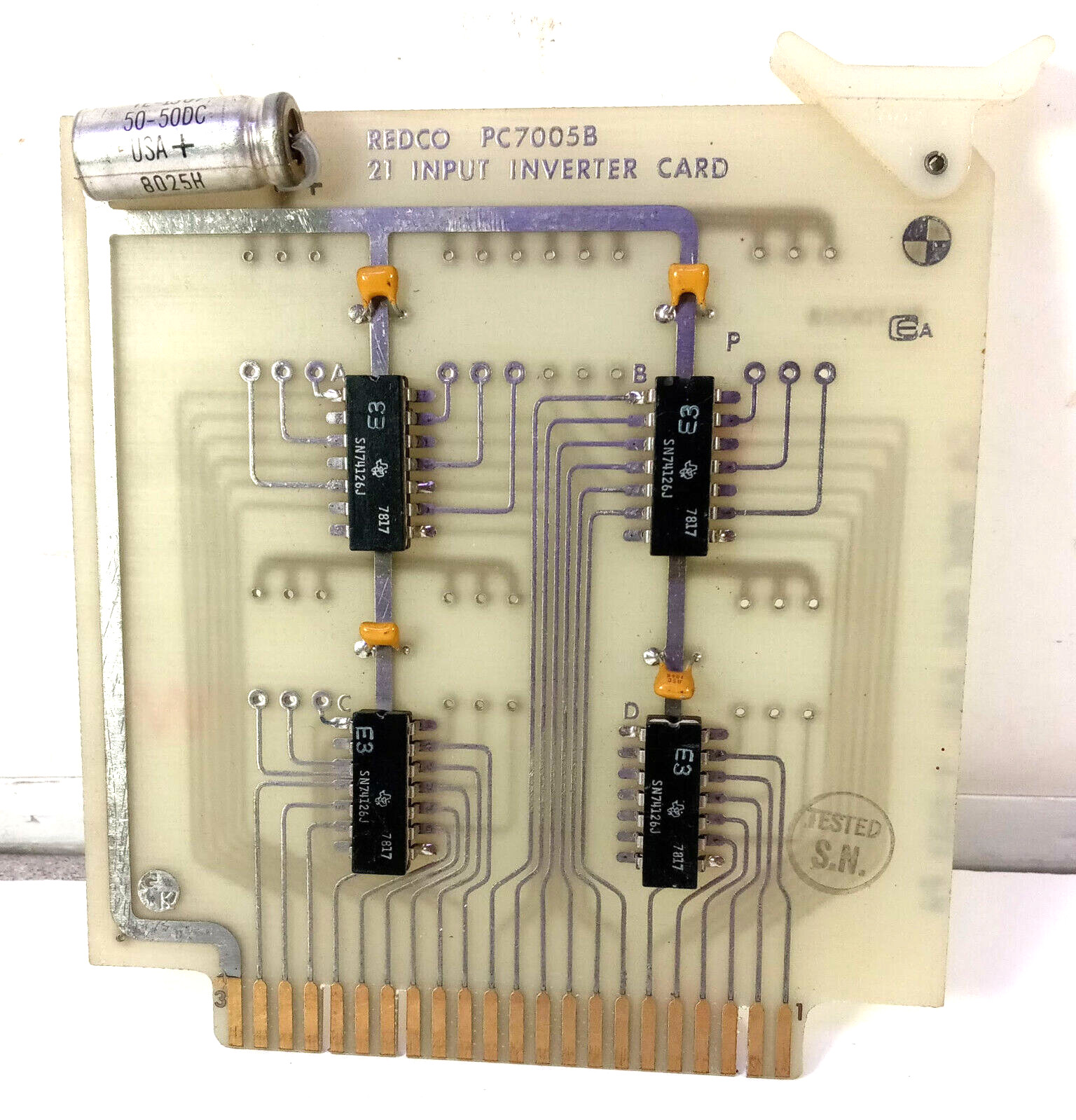 1 USED REDCO PC7005B 21 INPUT INVERTER CARD ***MAKE OFFER***