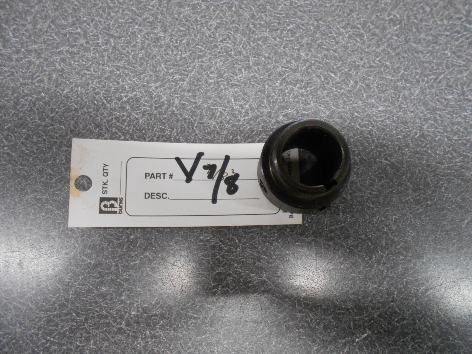 Weld-On Hub, Series V7/8. Round Bore. Burns/Tisco. NOS!