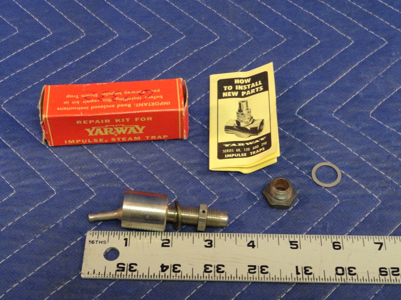 Yarway Impulse Steam Trap Repair Kit 1″ No. 60 1″ U.S.A. #400 H33