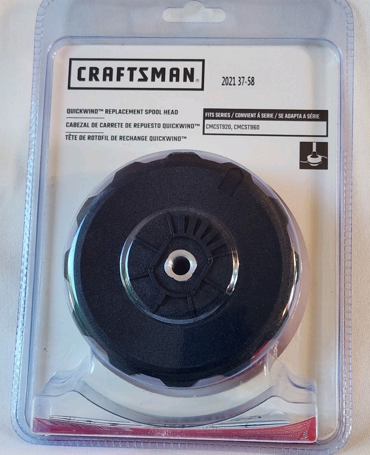 Craftsman Quickwind Replacement Spool Head Weedwacker New Factory Sealed Package