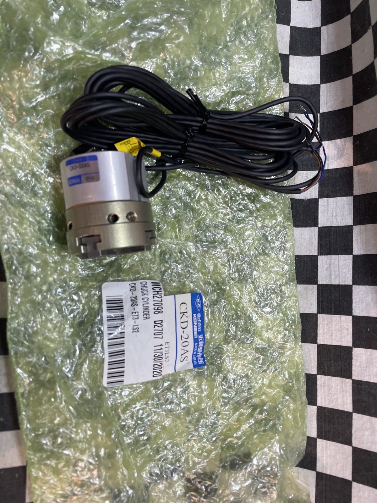 CKD-20AS-ET3-LS2, CKD-20AS, CKD20ASET3LS2, Slim Chuck , SHIPSAMEDAY#1628D6