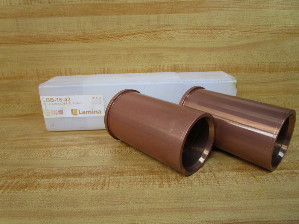 Lamina LBB-16-43 Mold Shoulder Bushing LBB1643 (Pack of 2)