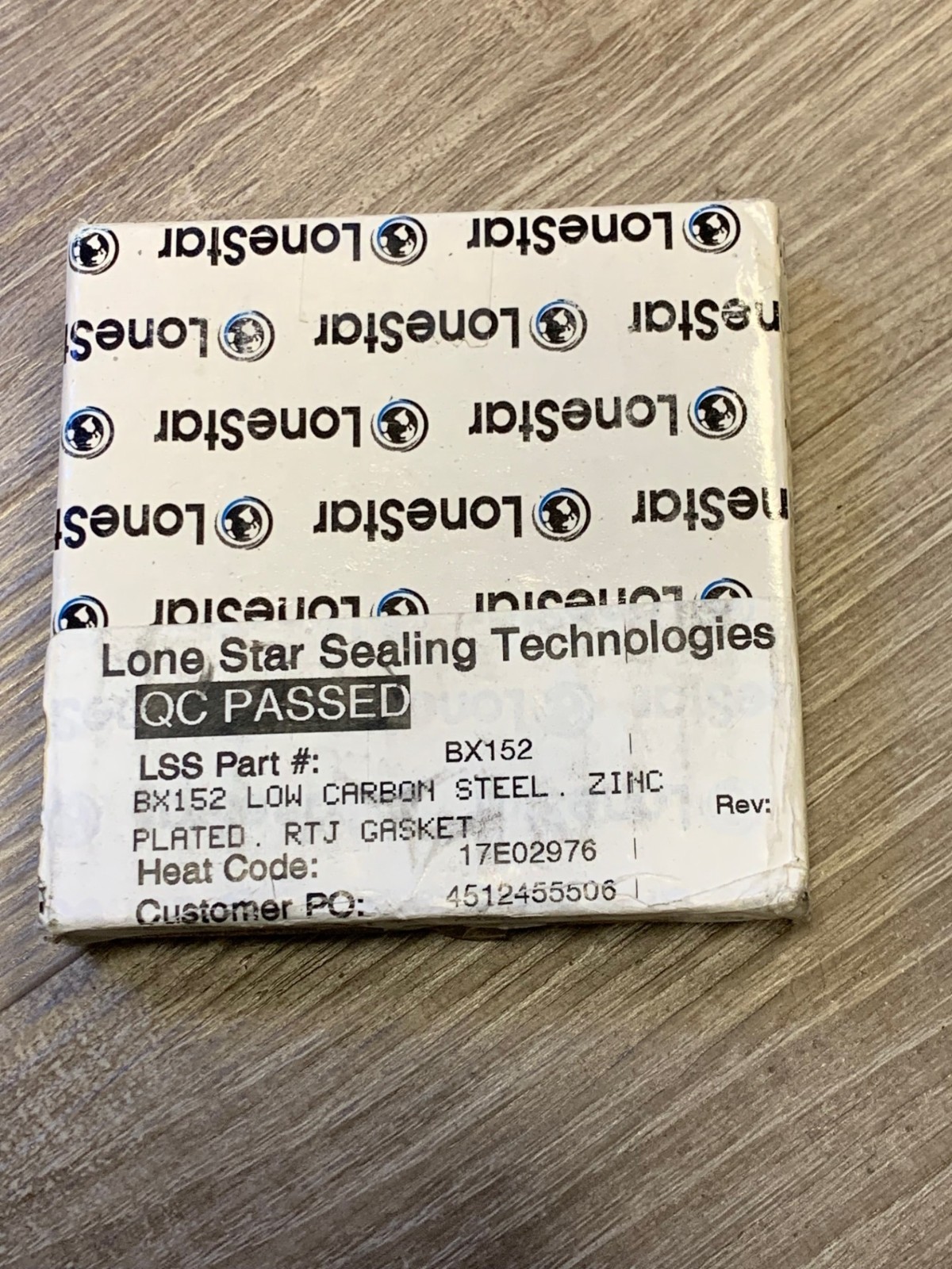 LONE STAR LOW CARBON STEEL ZINC PLATED GASKET BX152