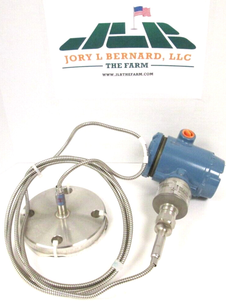 ROSEMOUNT TRANSMITTER, 3051S2TG4A2B11A1AB4M5T1K5, W/ 2″ 150 316 SST FLANGES, WS