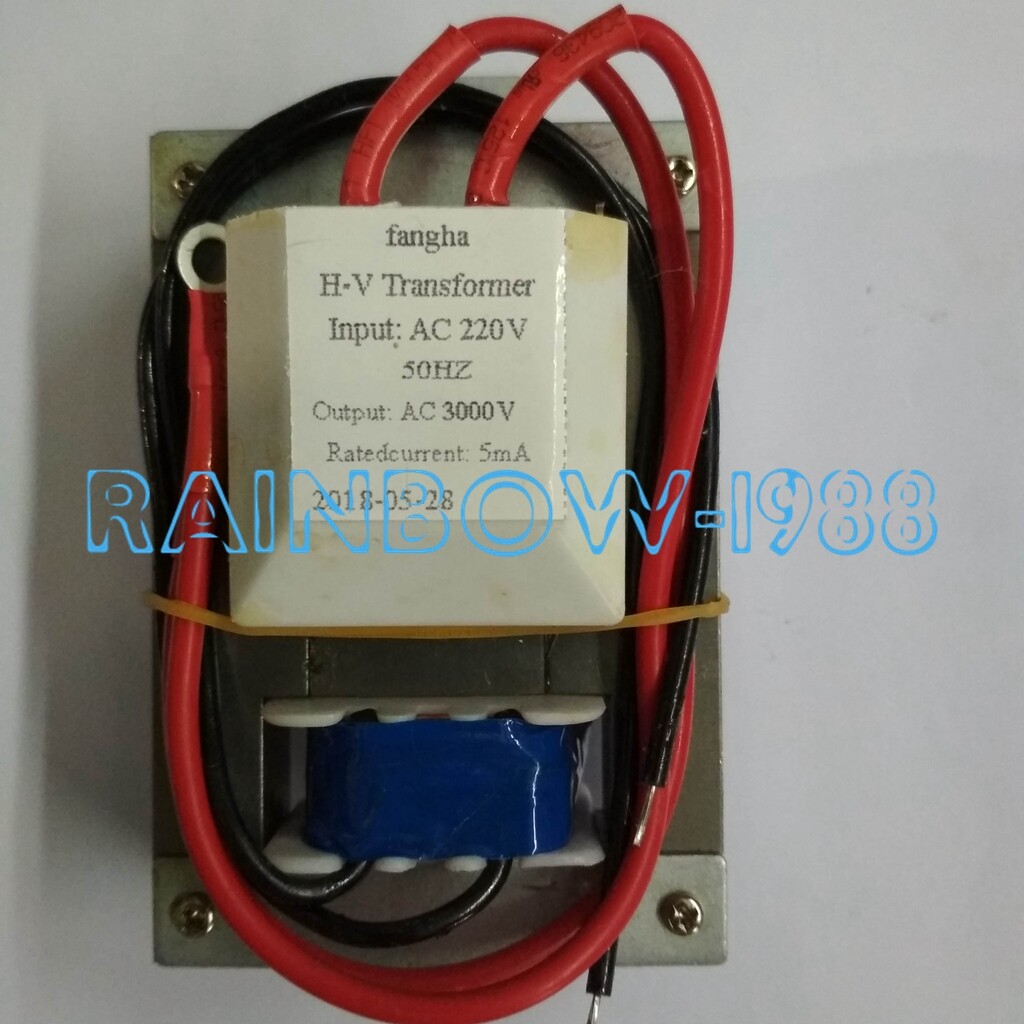Medium 57*16 insecticide lamp transformer 220V/50Hz 3000V horizontal
