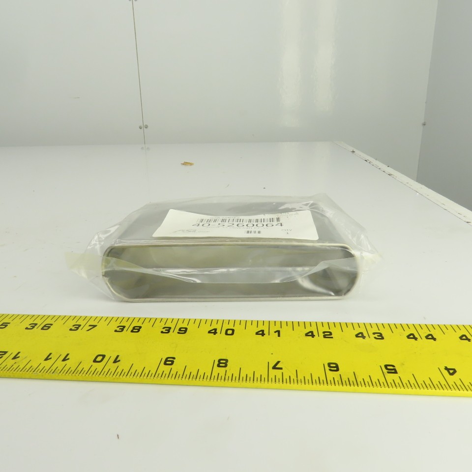 ASI Accurate Partitions 40-5260064 Stainless Steel G/A Shoe 6″ x 4″ H