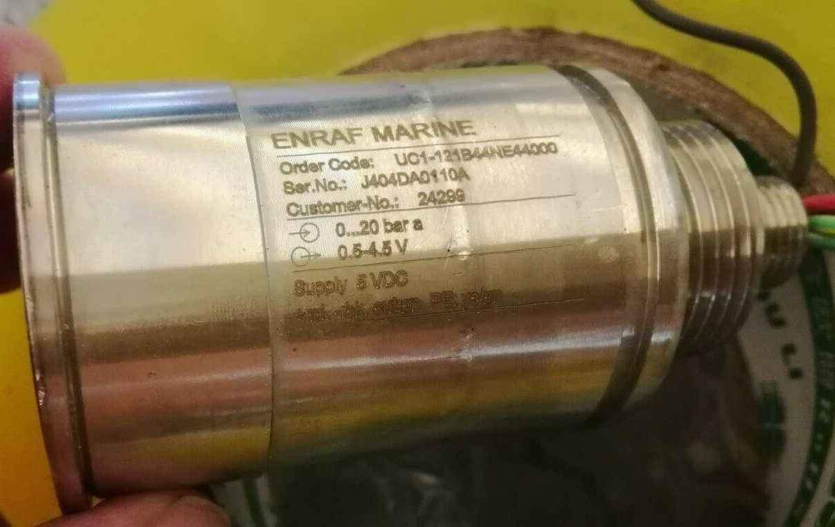ENRAF MARINE SYSTEMS Level gauge or Pressure Transmitter 0-20Bar a