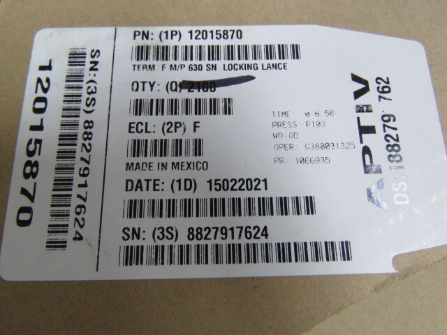 DELPHI 12015870 Qty of 100 per Lot DELPHI 12015870