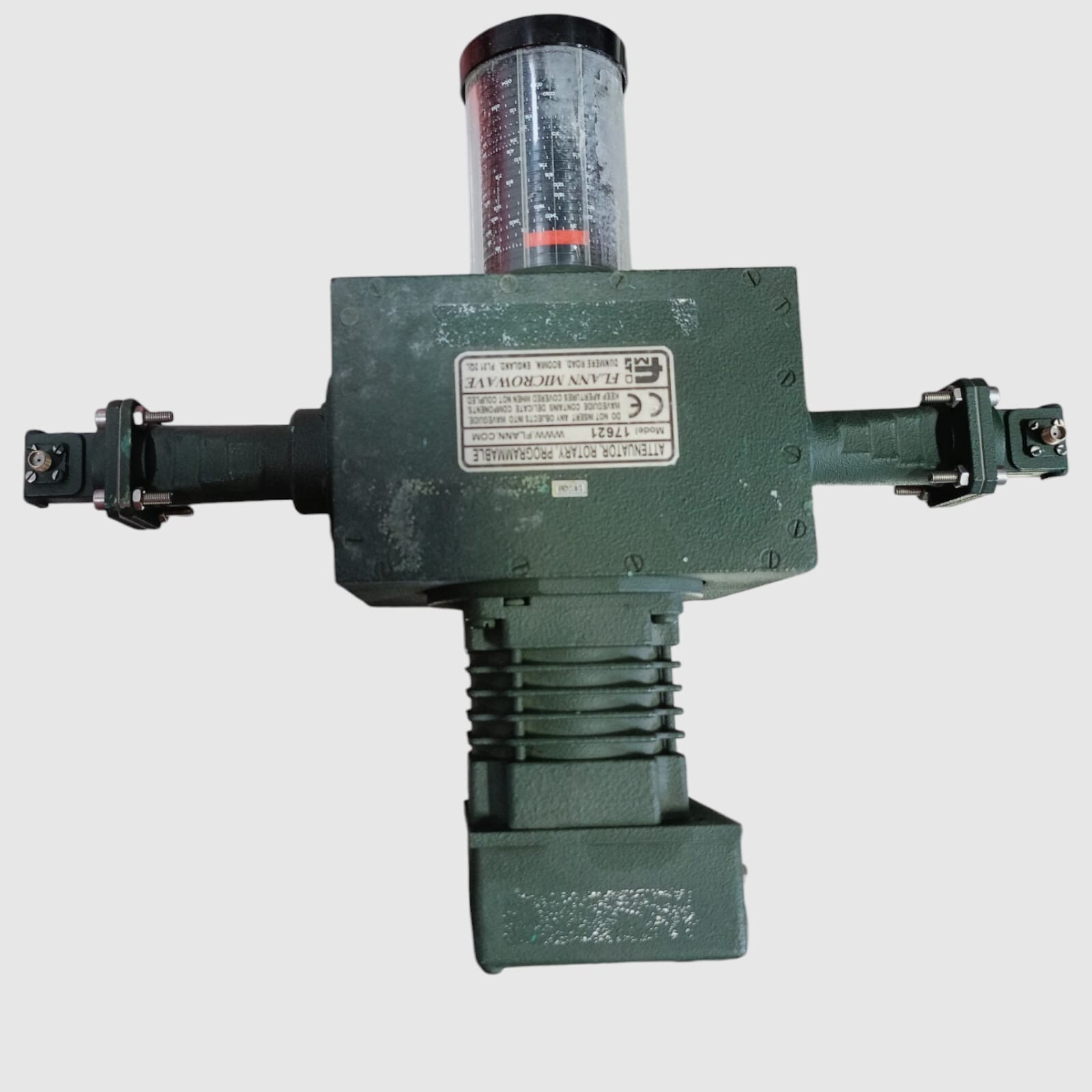 Flann Microwave Programmable Rotary Attenuator 17621 9.84-15.0GHz wg-17 r-120