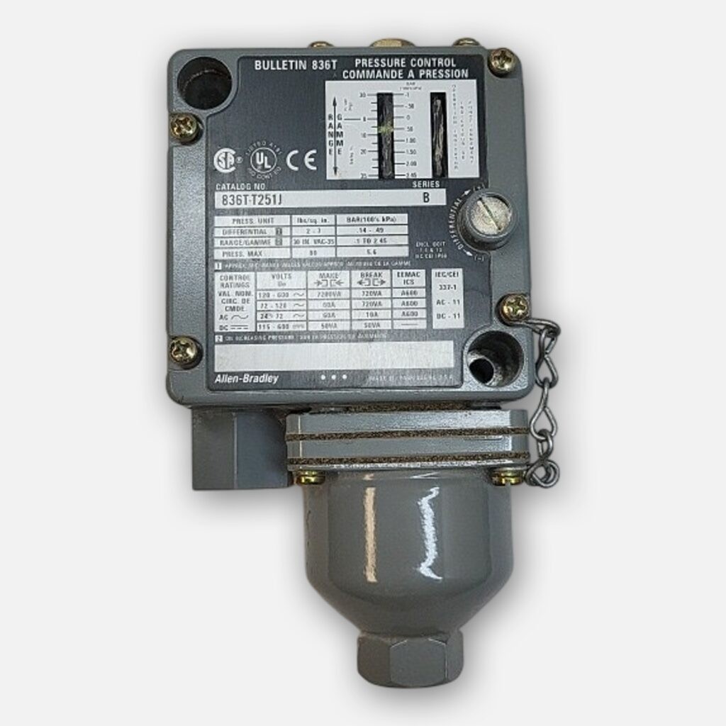 NEW ALLEN BRADLEY 836T-T251J /B PRESSURE CONTROL