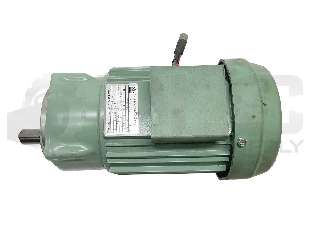 TSUBAKI GMTA020-18U10 GEAR MOTOR RATIO 1:10 0.2kW 3PH 4P, 20L1308134