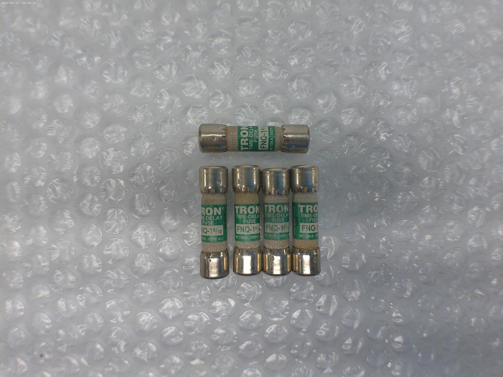 TRON FNQ-1-6/10 FUSE LOT OF 5 NSNP