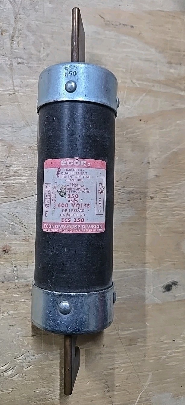 Econ ECS 350 ECS350 350A 600V Fuse