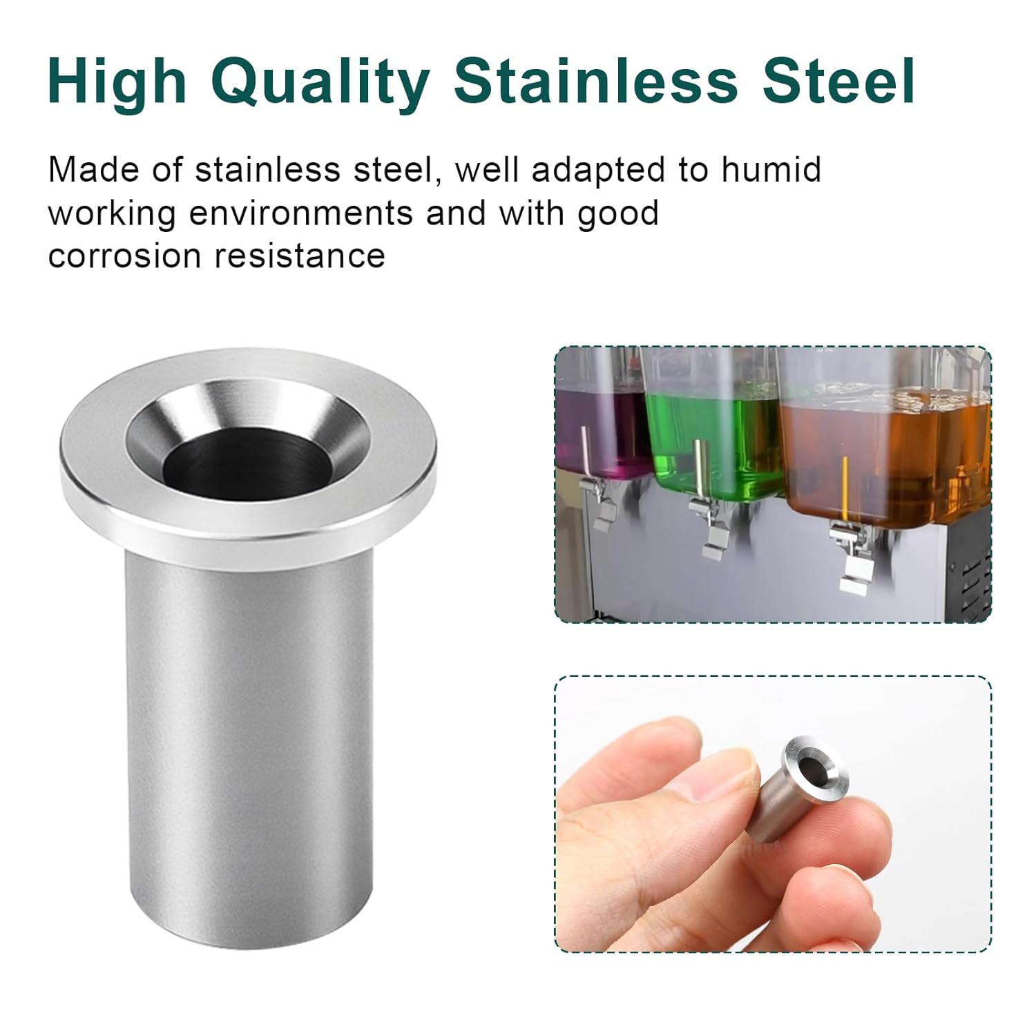 3220 Bearing Sleeve for Grindmaster Crathco D Series Beverage Dispensers (3-Pack